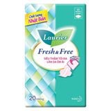 Băng vệ sinh Laurier Fresh & Free Mỏng Không Cánh 20 miếng