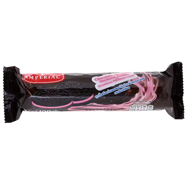 Bánh Quy Dâu Kem Hương SôCôLa Imperial 100g