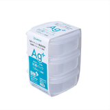 Bộ 3 chiếc Hộp Nhựa Đựng Thực Phẩm Kháng Khuẩn AG+ 120ml