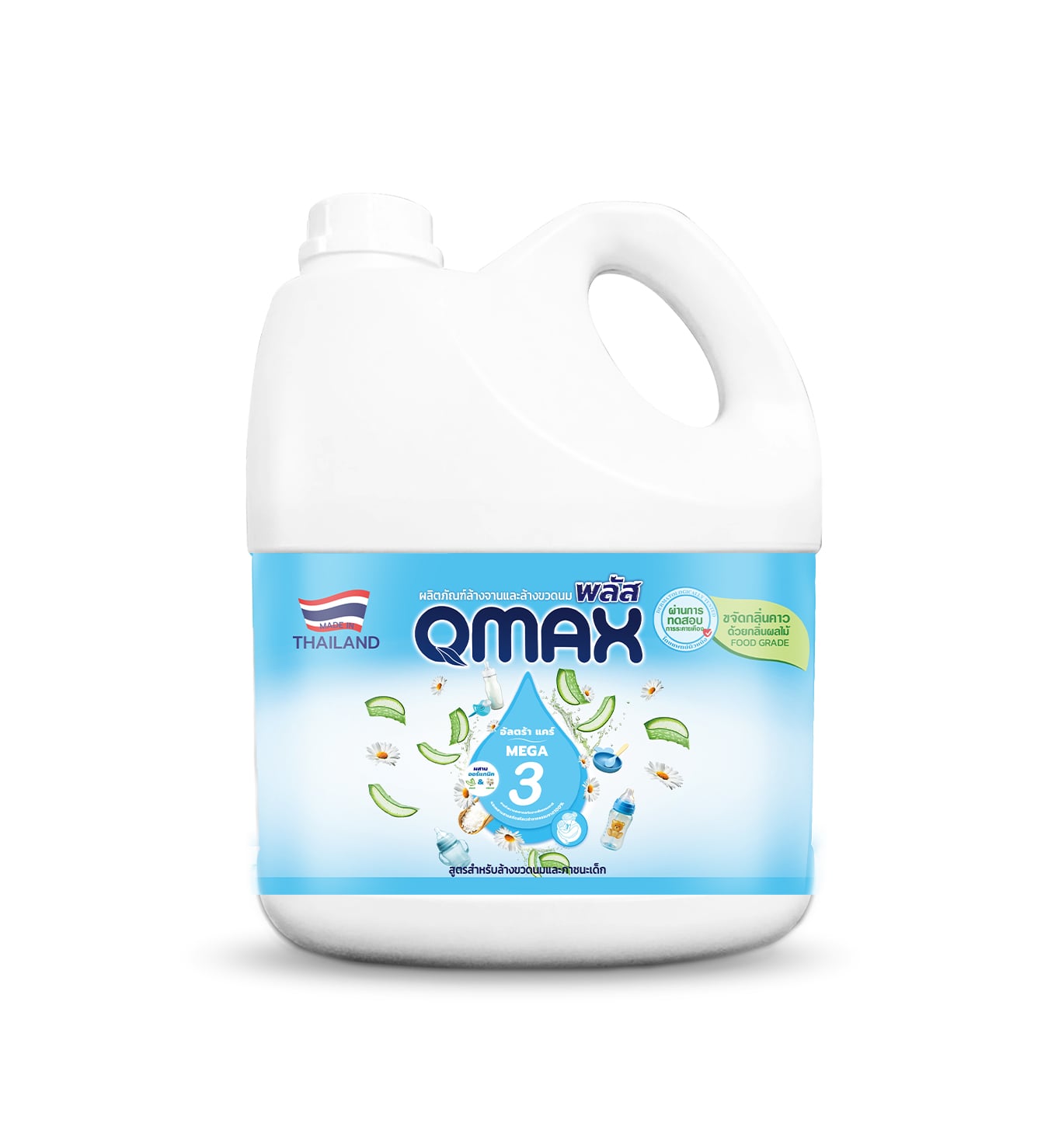 Nước Rửa Chén Thiên Nhiên QMAX 3.6Kg