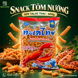 Bánh Phồng Tôm Mực Nướng KPF Talay Thai 400g