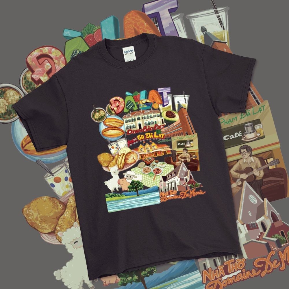 VIETNAM DA LAT T-SHIRT