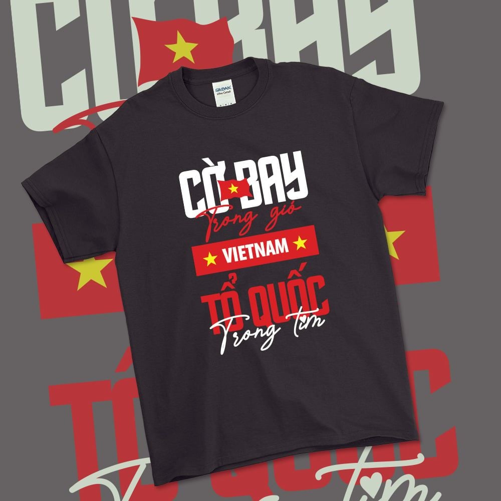 ÁO THUN 2/9 VIETNAM T-shirt Unisex 100% Cotton