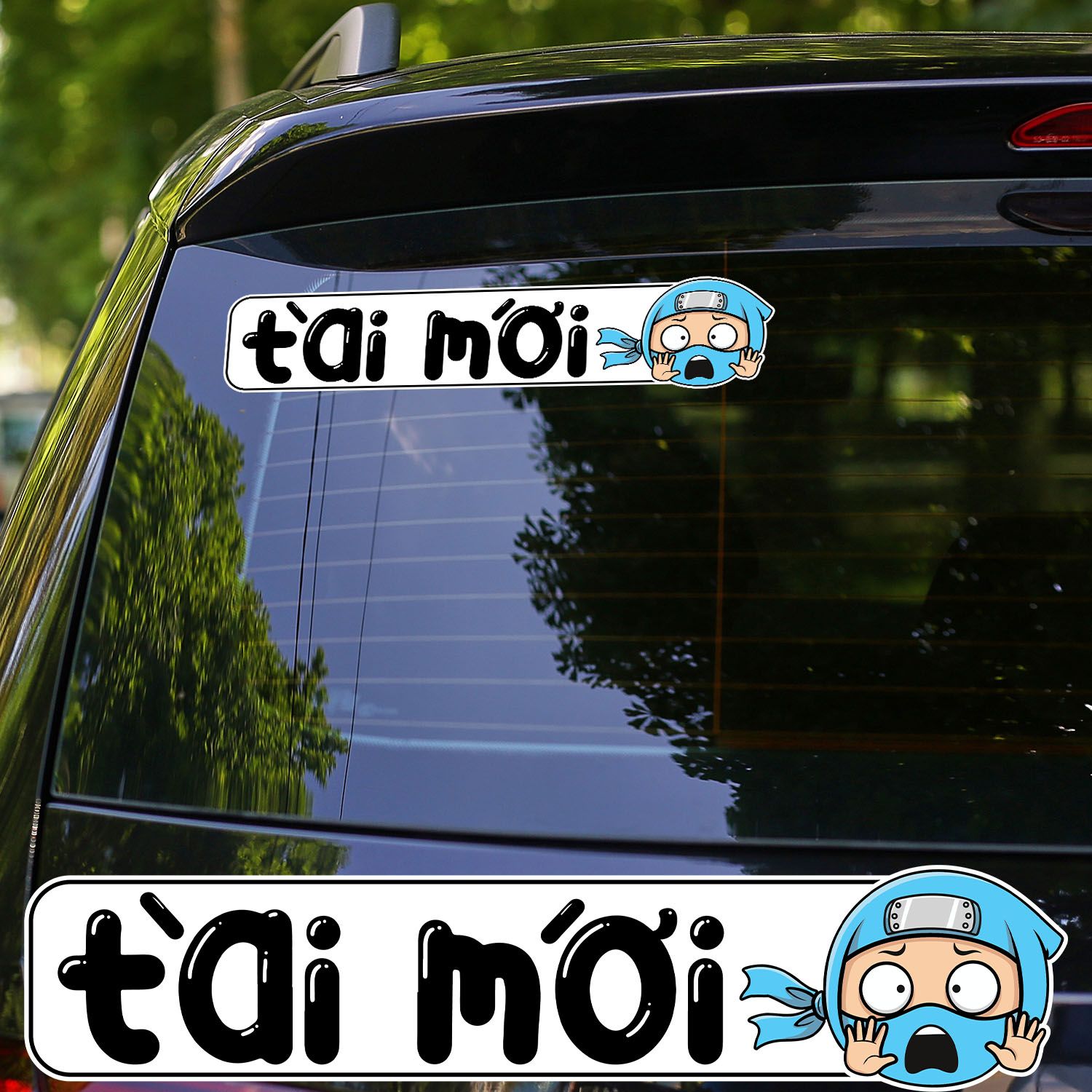 LÁI MỚI 7x33cm - Sticker for car