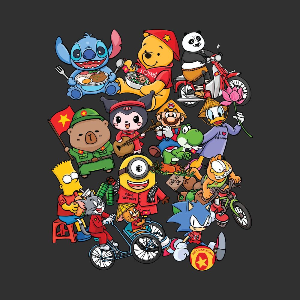 VIETNAM FRIENDS T-SHIRT