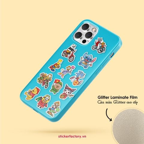  Vol.58 Friends in Vietnam - Little sticker sheet A6 