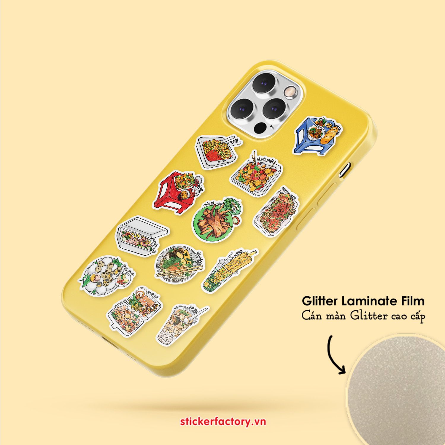 Vol.61 Vietnamese Street Food - Little sticker sheet A6