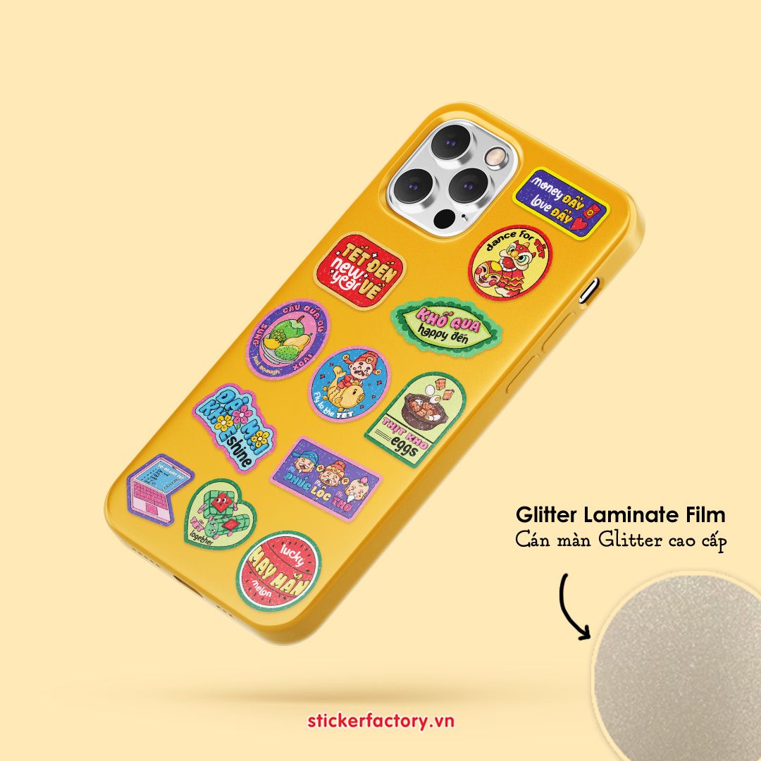 Vol.63 Tet Vibes - Little sticker sheet A6