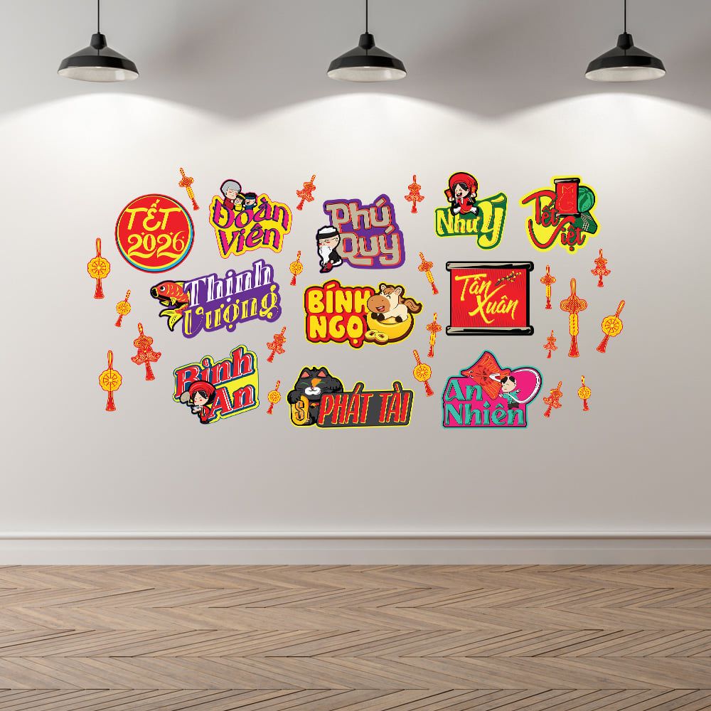 TẾT 09 - Decoration Sticker