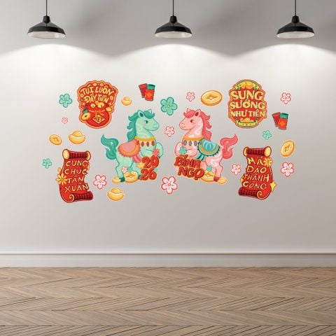 TẾT 10 - Decoration Sticker 