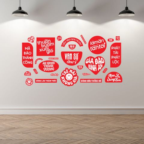  TẾT 11 - Decoration Sticker 