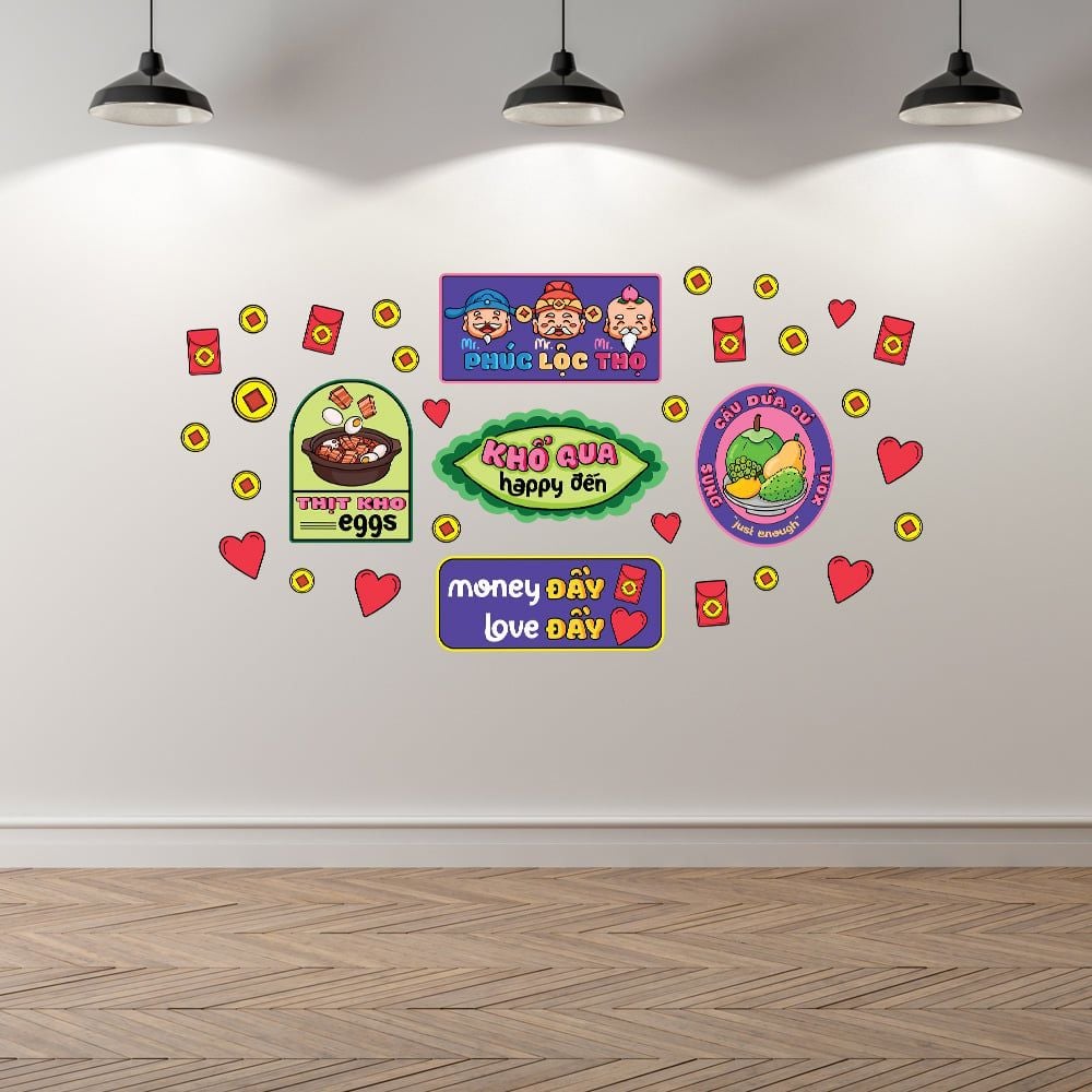 TẾT 13 - Decoration Sticker