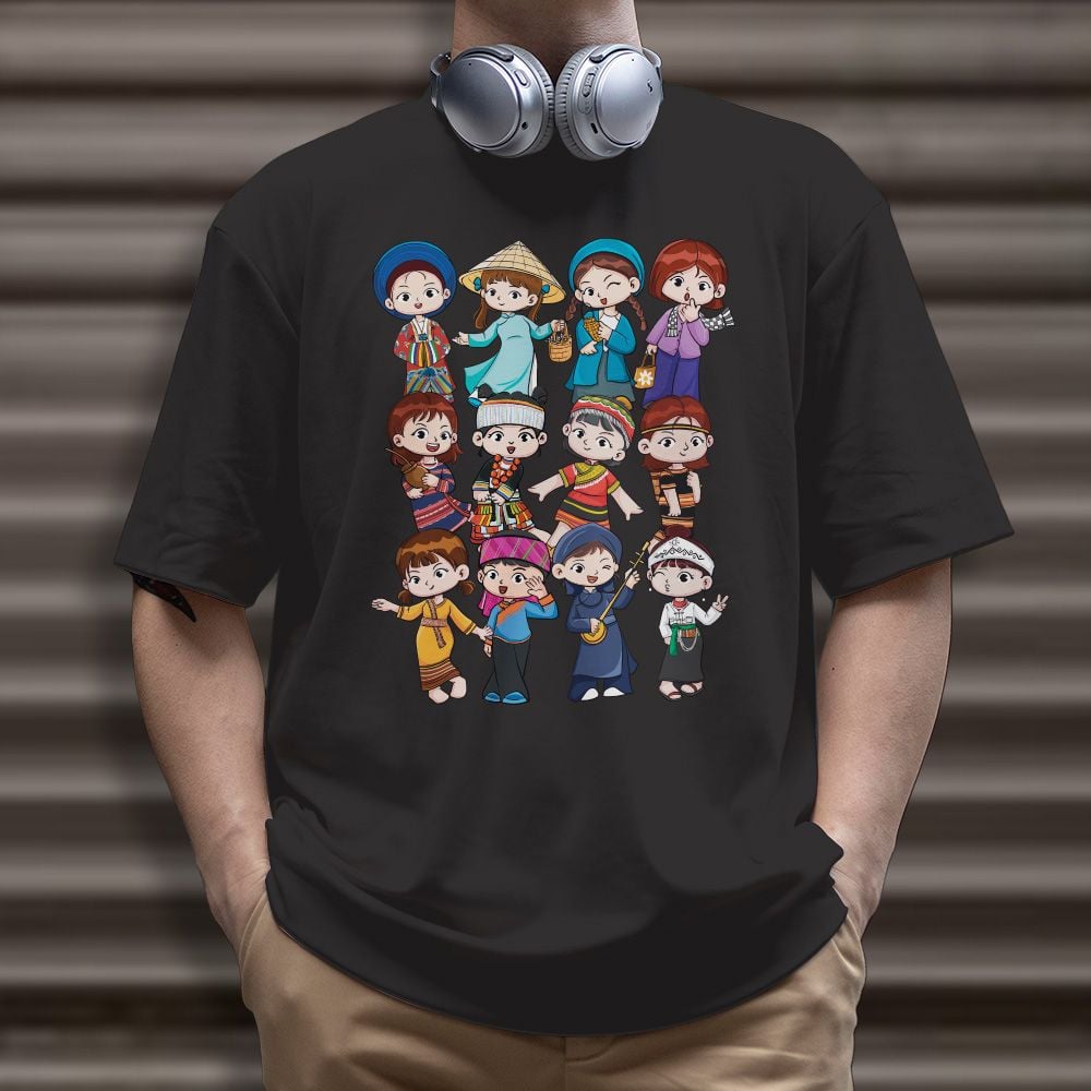 VIETNAM TRANDITIONAL COSTUMES T-SHIRT