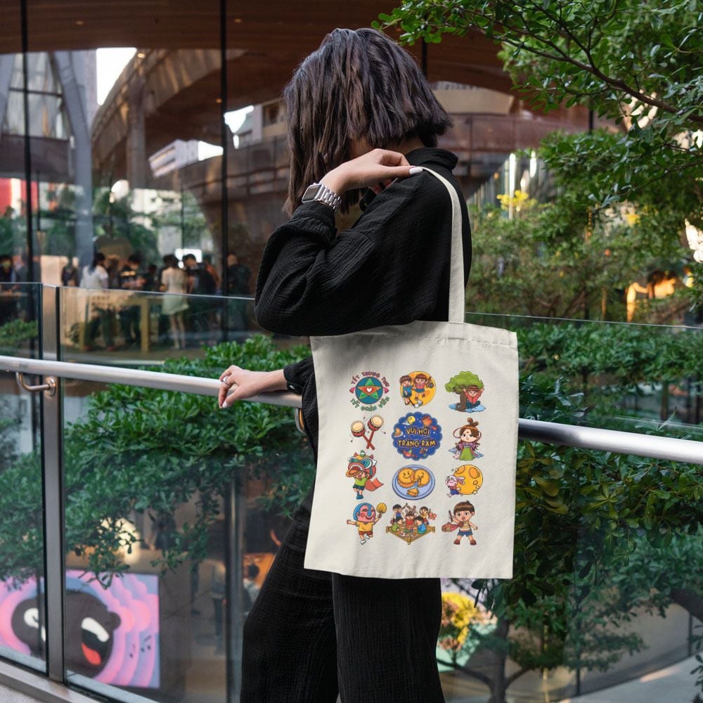TOTE033 Mid-autumn Festival In Vietnam - Túi Tote Canvas Bag