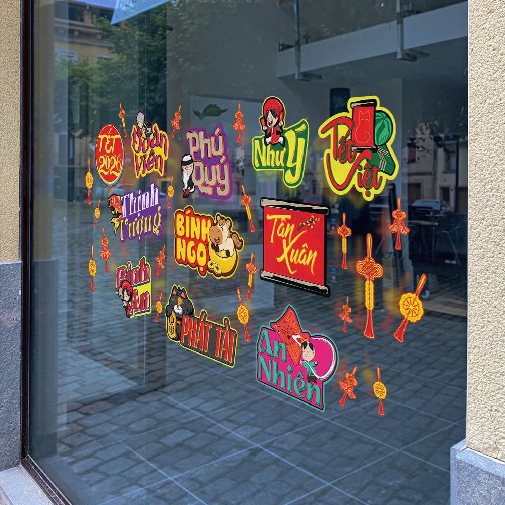 TẾT 09 - Decoration Sticker