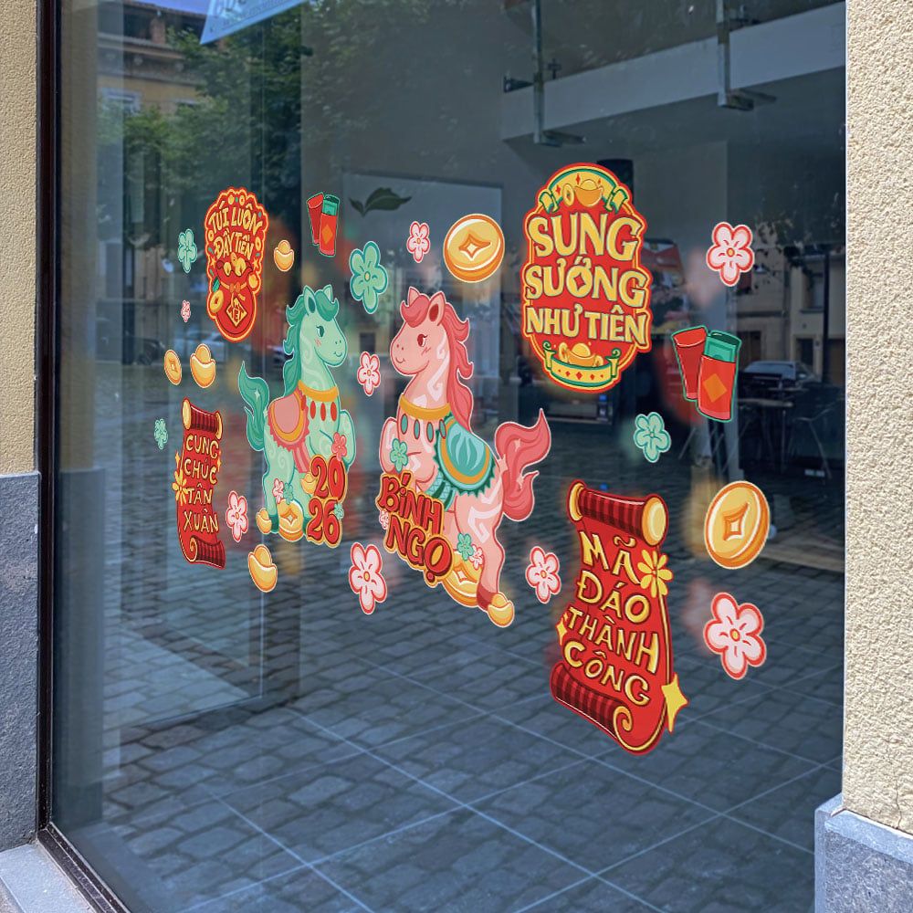 TẾT 10 - Decoration Sticker