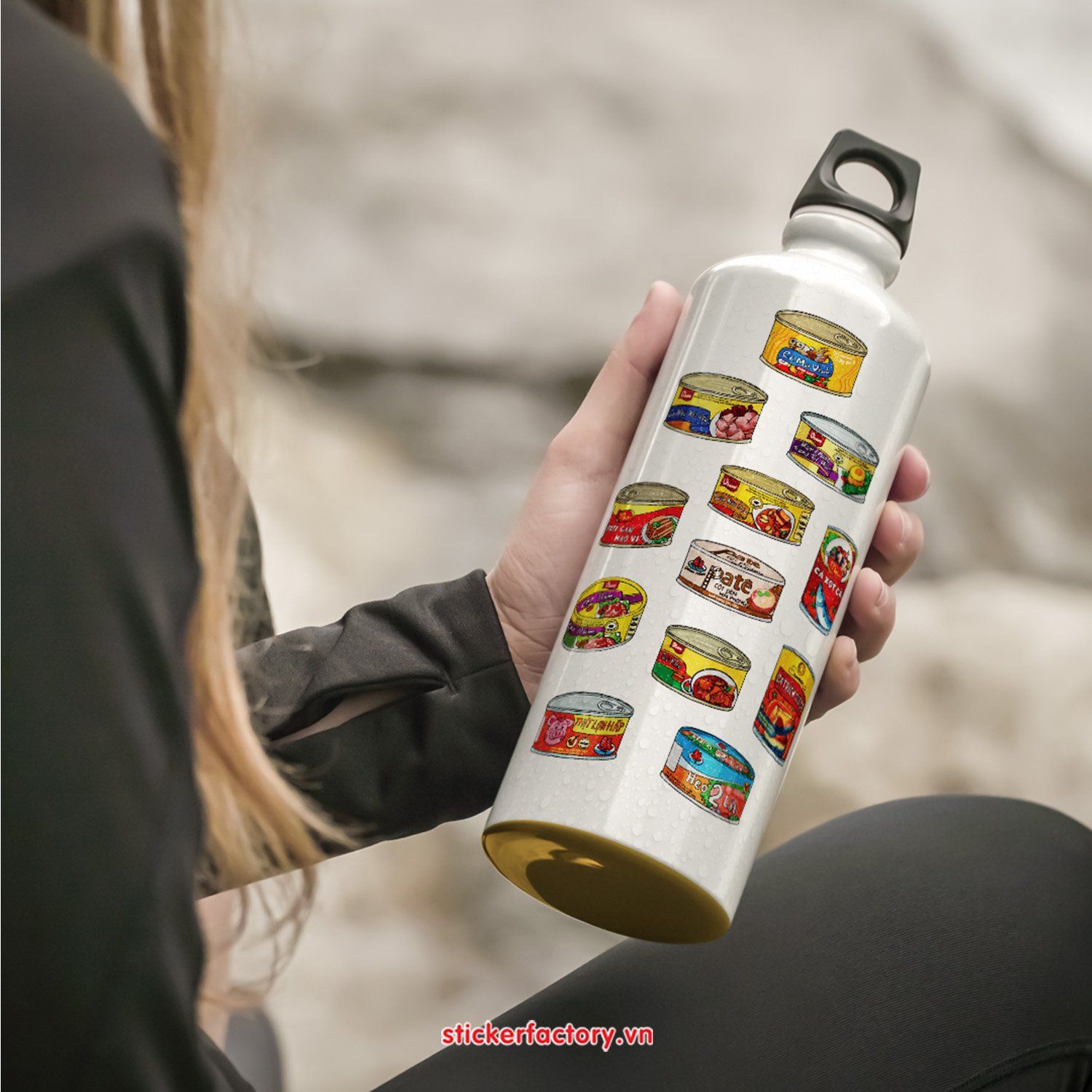 Vol.59 Vietnam Canned Food - Little sticker sheet A6