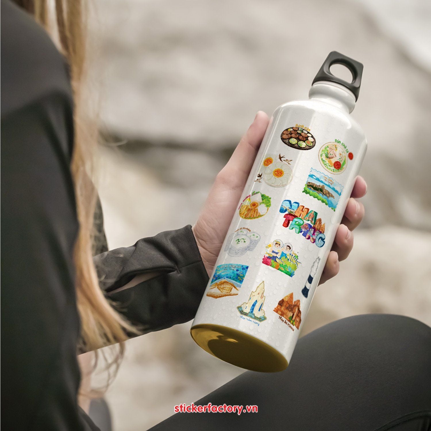 Vol.60 Nha Trang - Little sticker sheet A6