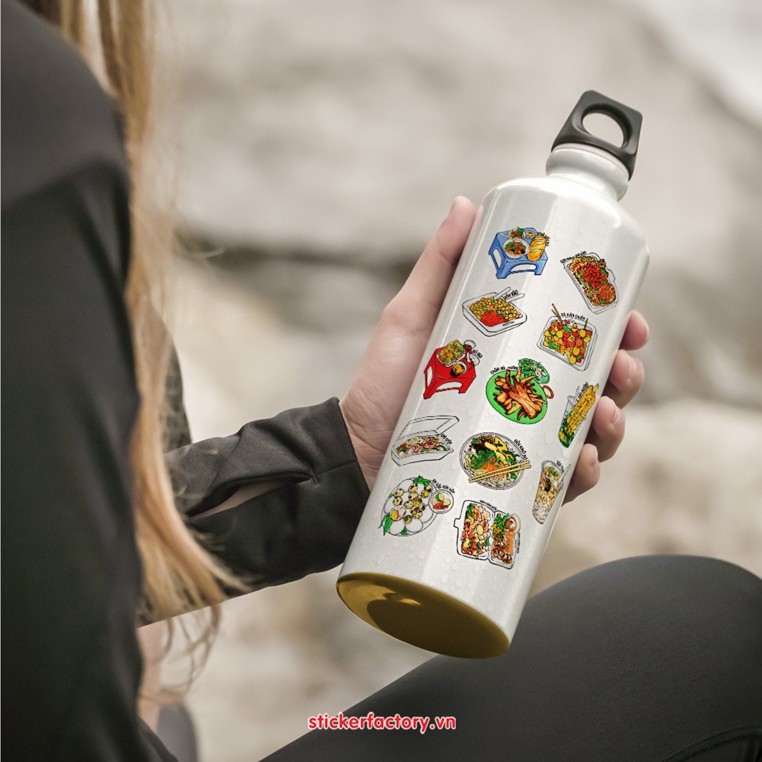 Vol.61 Vietnamese Street Food - Little sticker sheet A6