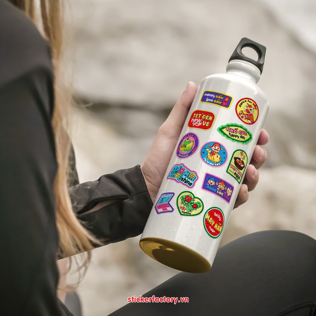 Vol.63 Tet Vibes - Little sticker sheet A6