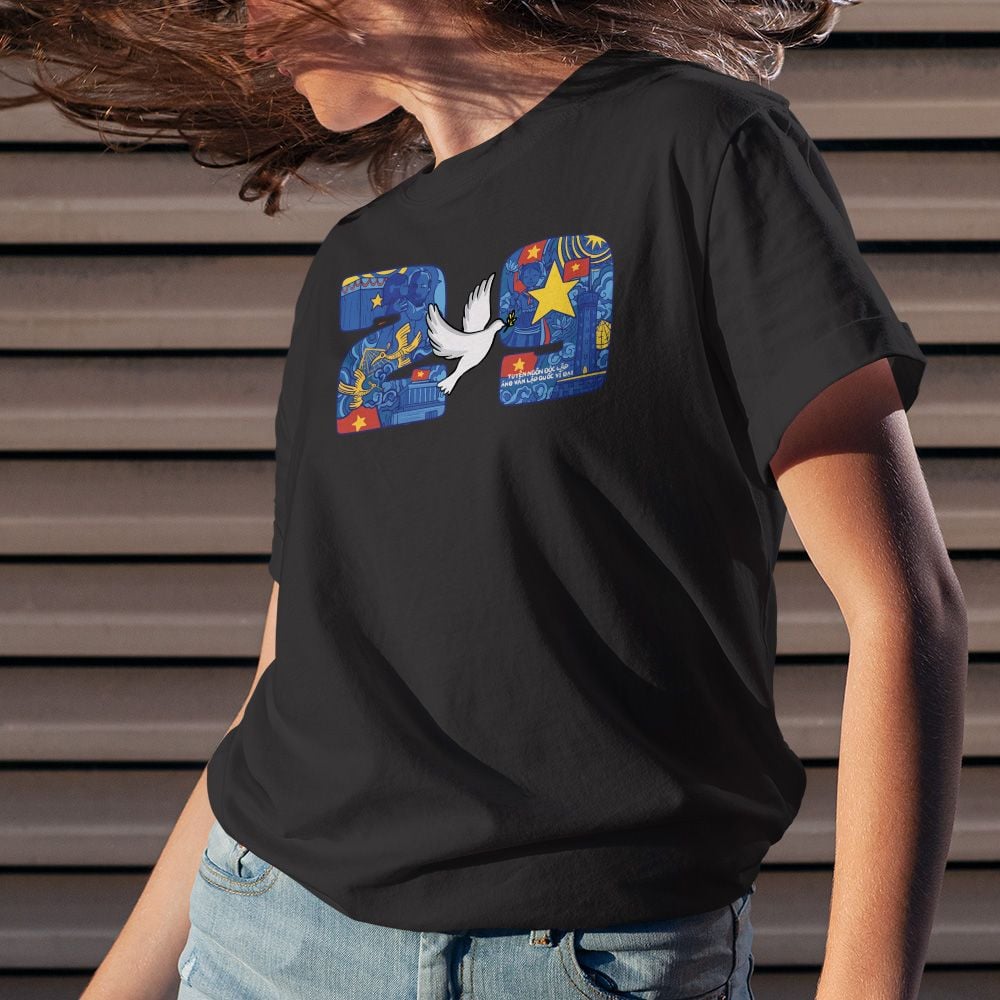 ÁO THUN 2/9 VIETNAM T-shirt Unisex 100% Cotton