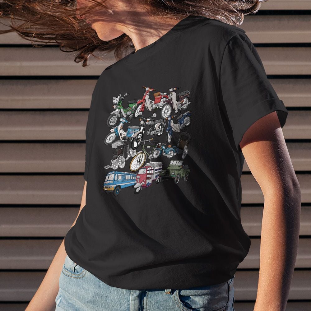 VIETNAM VINTAGE VEHICLES T-SHIRT