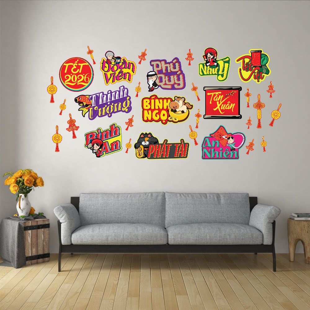 TẾT 09 - Decoration Sticker