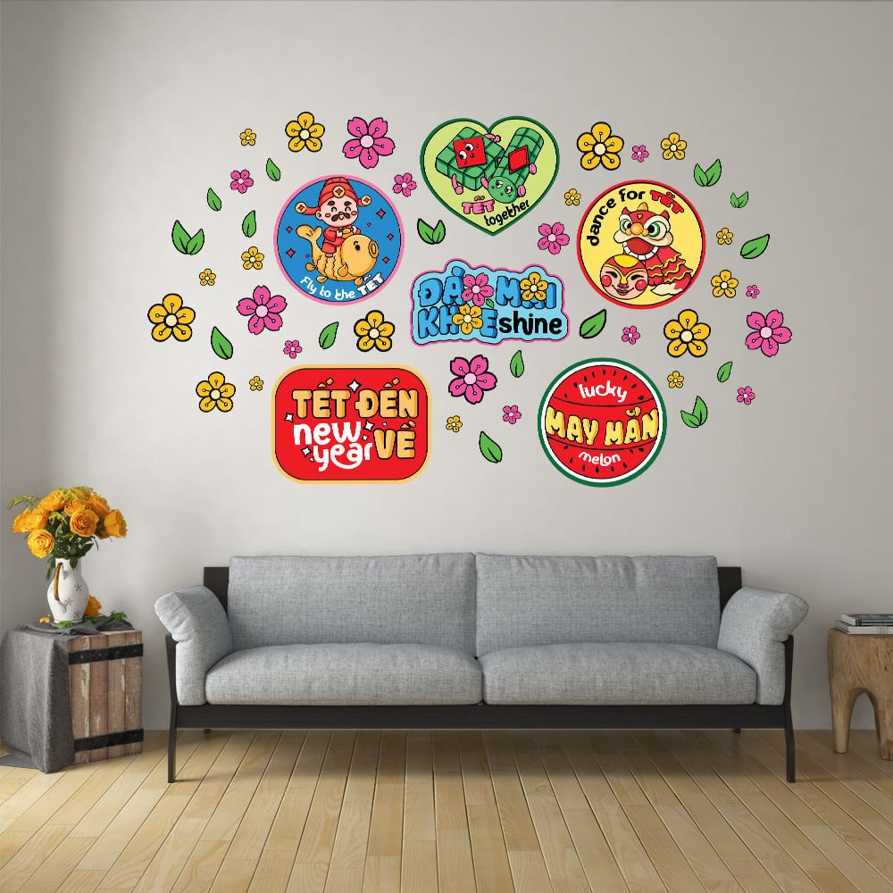 TẾT 12 - Decoration Sticker