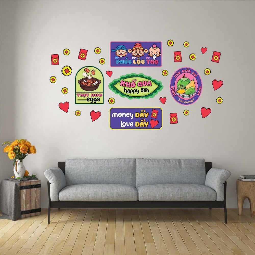 TẾT 13 - Decoration Sticker