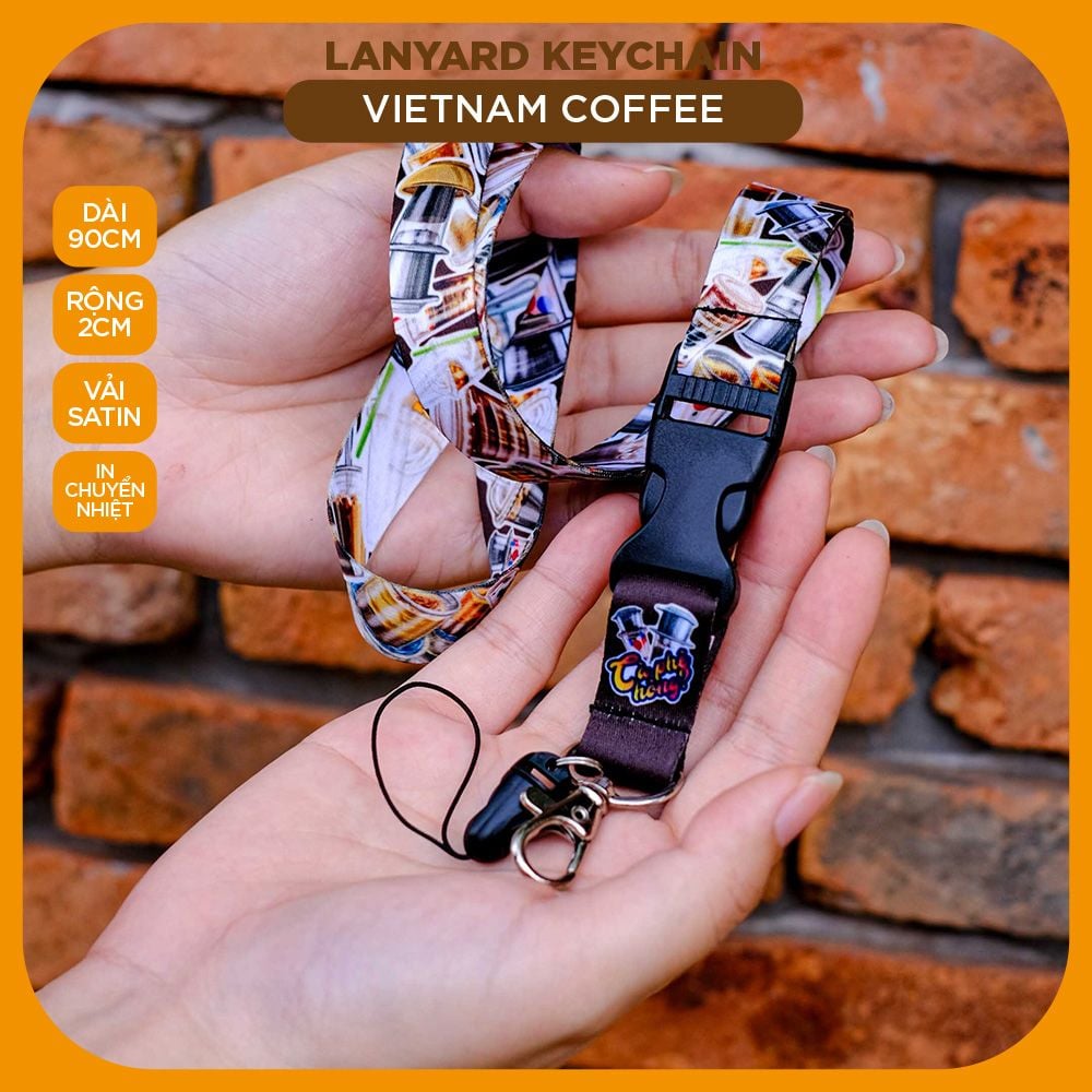 Vietnam Lanyard Keychain - Dây đeo thẻ, điện thoại