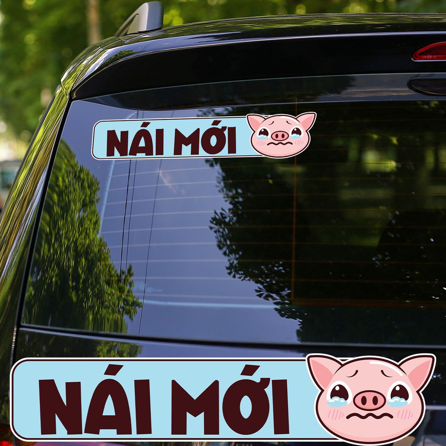 LÁI MỚI 7x33cm - Sticker for car