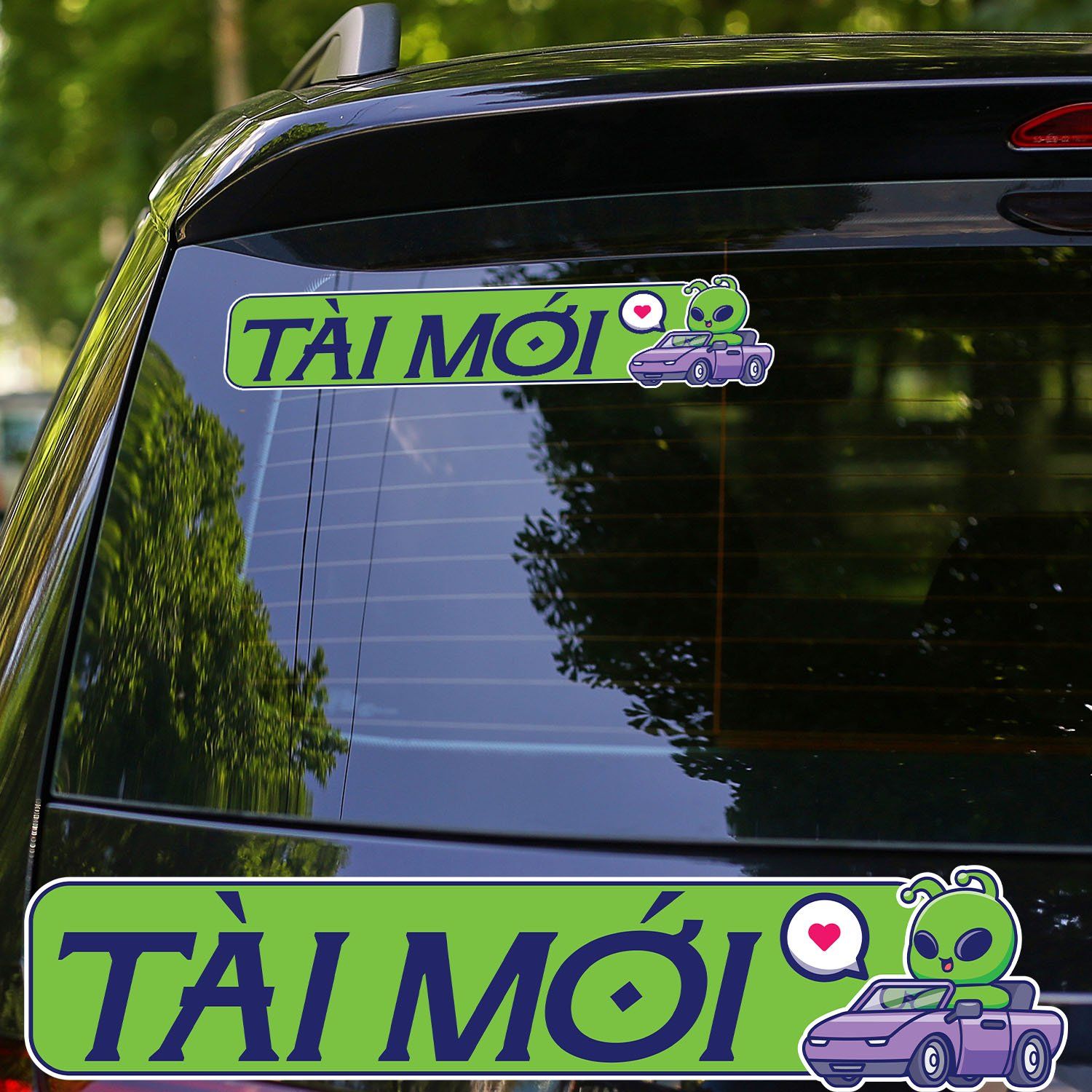 LÁI MỚI 7x33cm - Sticker for car