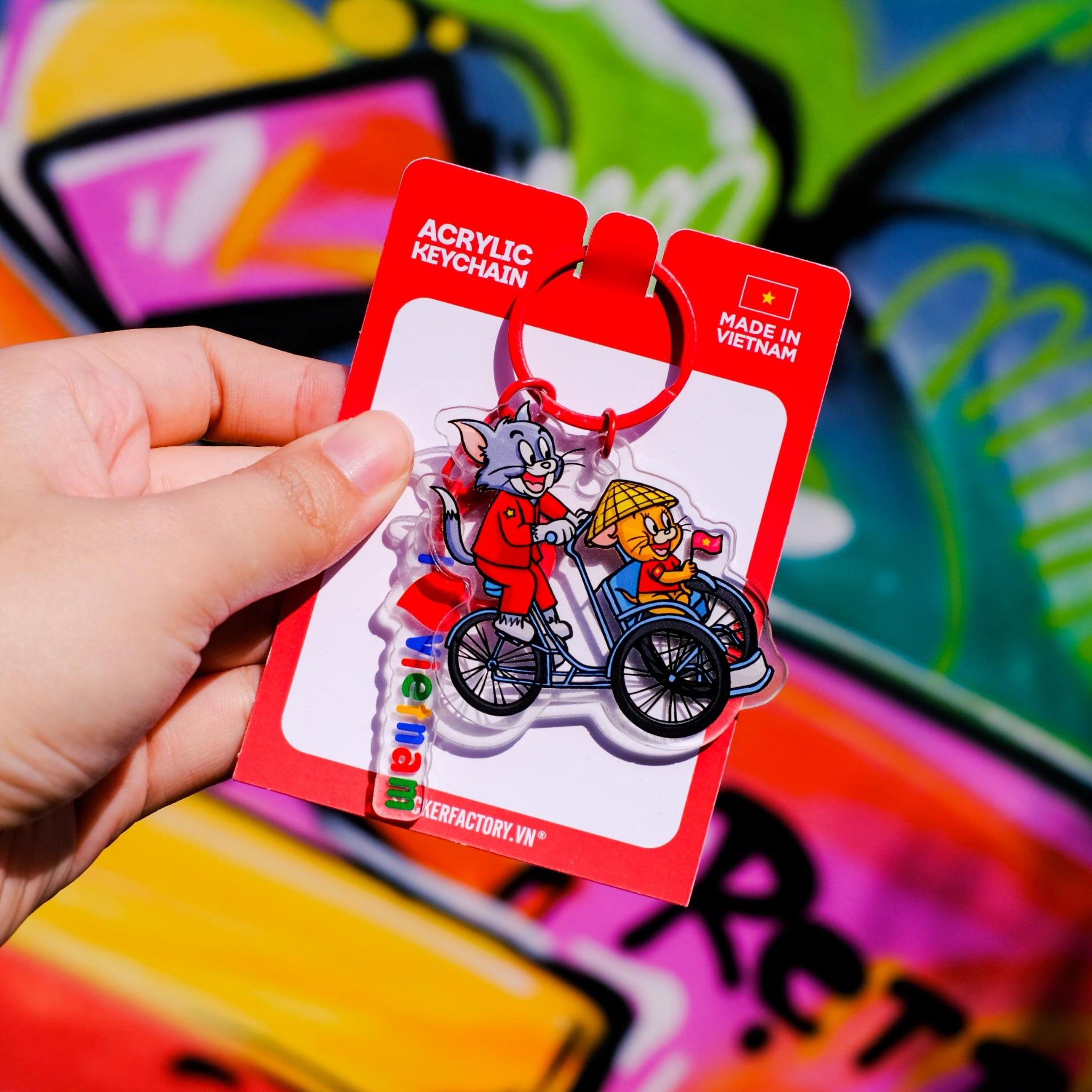 Friends in Vietnam - Acrylic Keychain