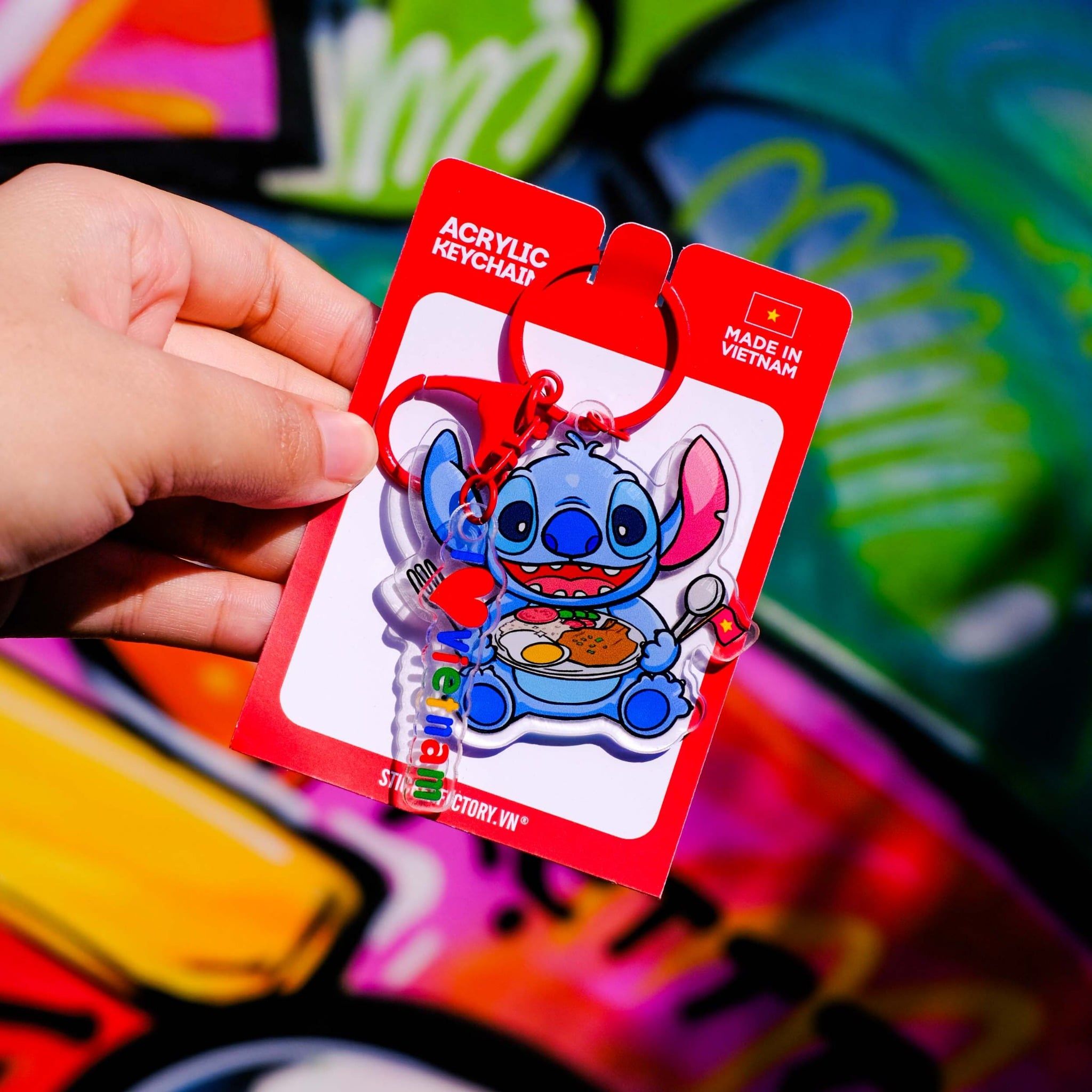 Friends in Vietnam - Acrylic Keychain