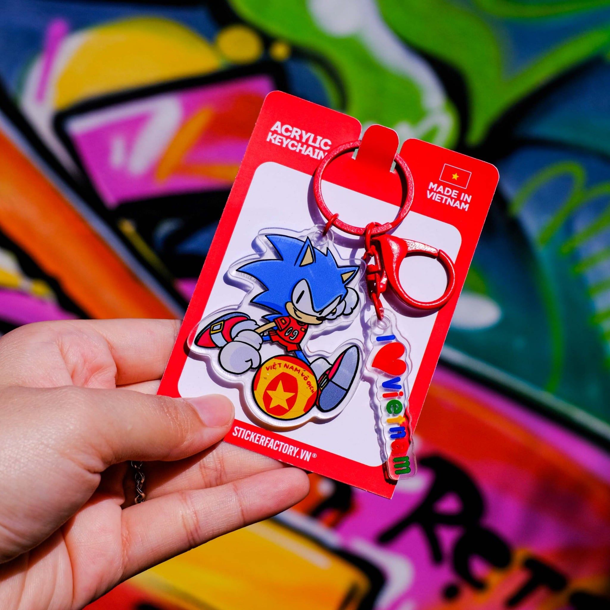 Friends in Vietnam - Acrylic Keychain