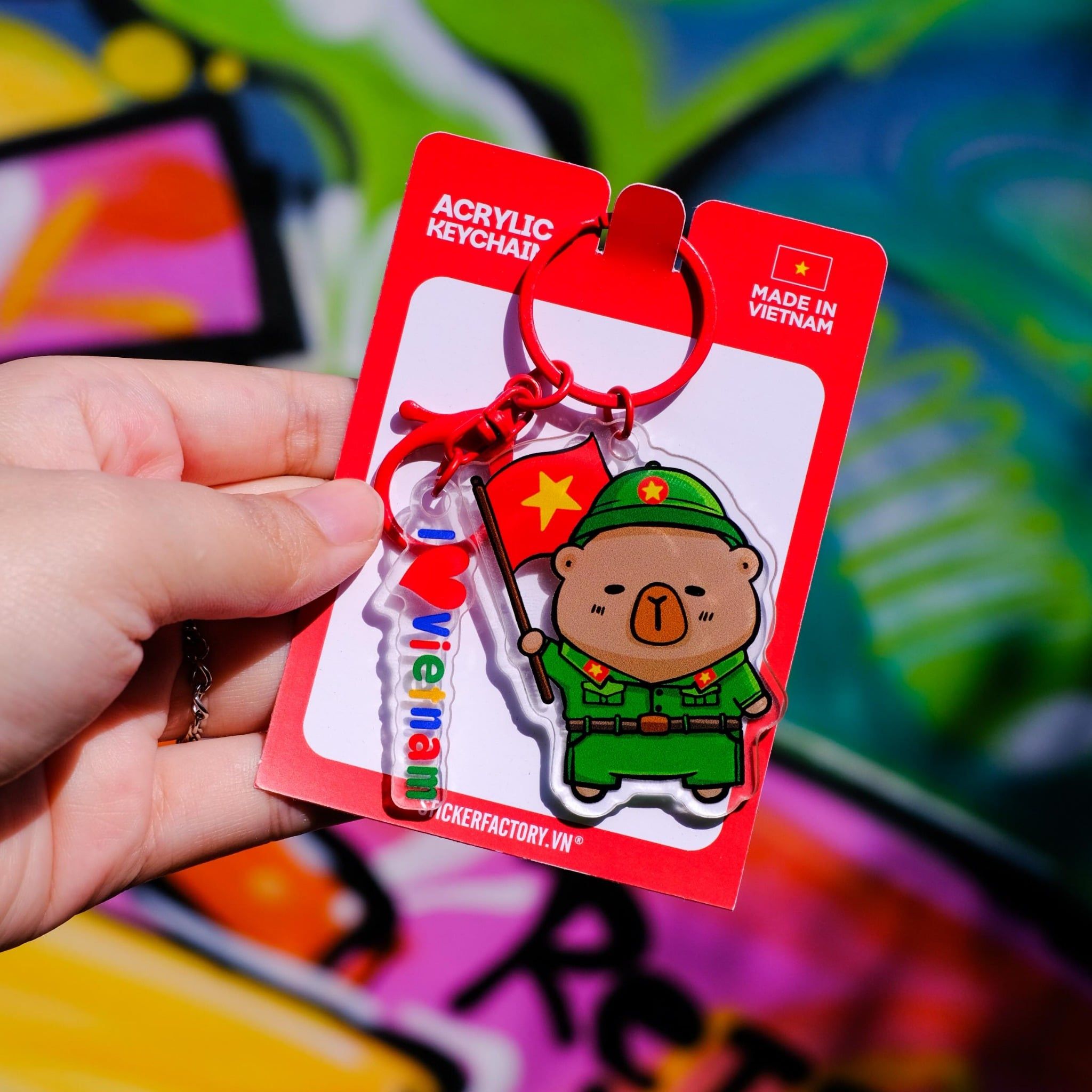 Friends in Vietnam - Acrylic Keychain