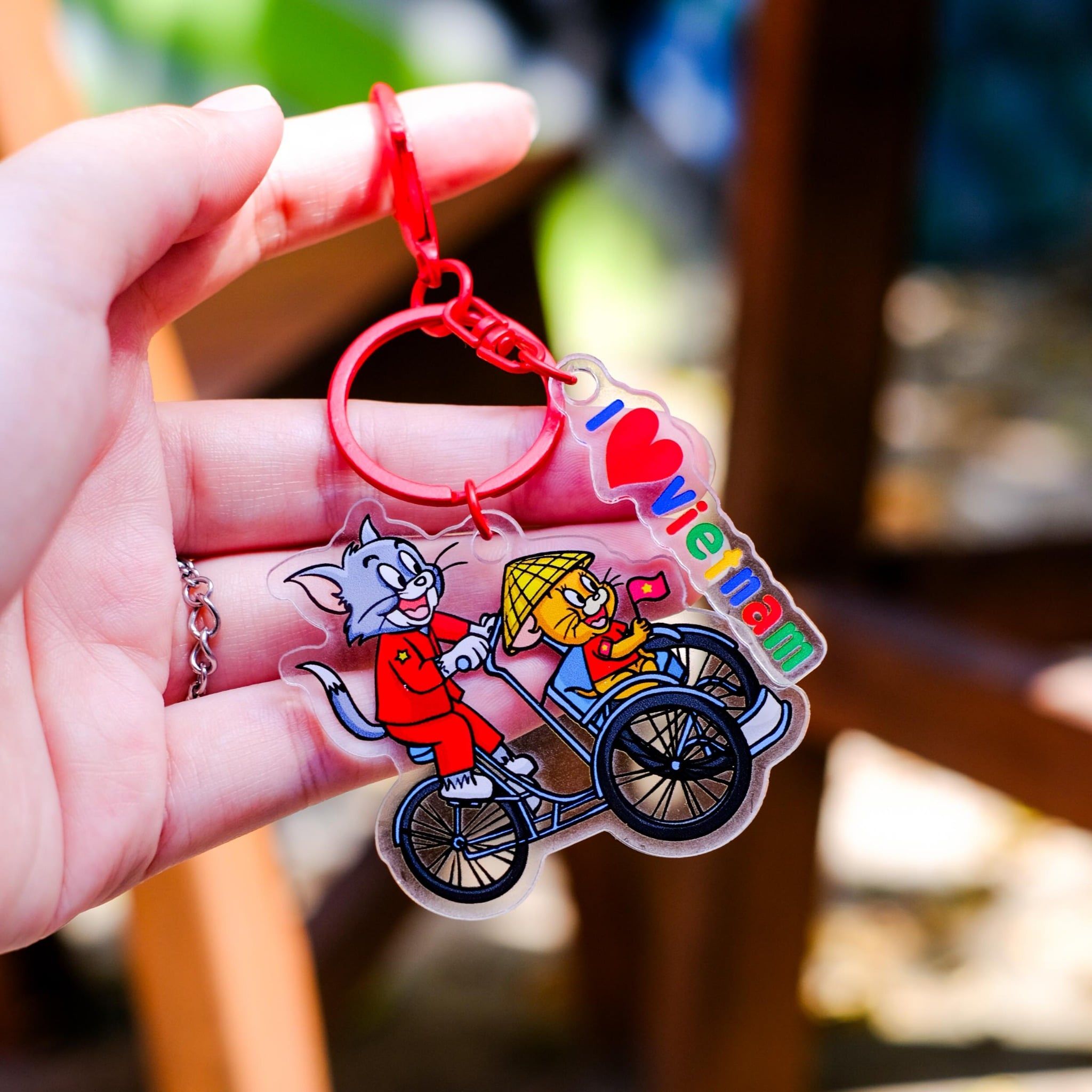 Friends in Vietnam - Acrylic Keychain