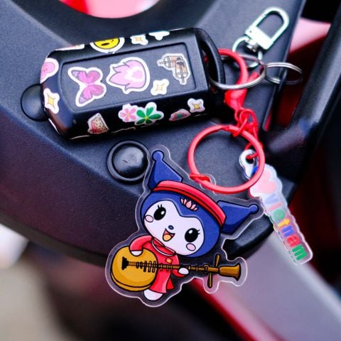  Friends in Vietnam - Acrylic Keychain 