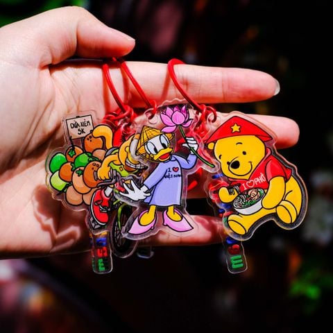  Friends in Vietnam - Acrylic Keychain 