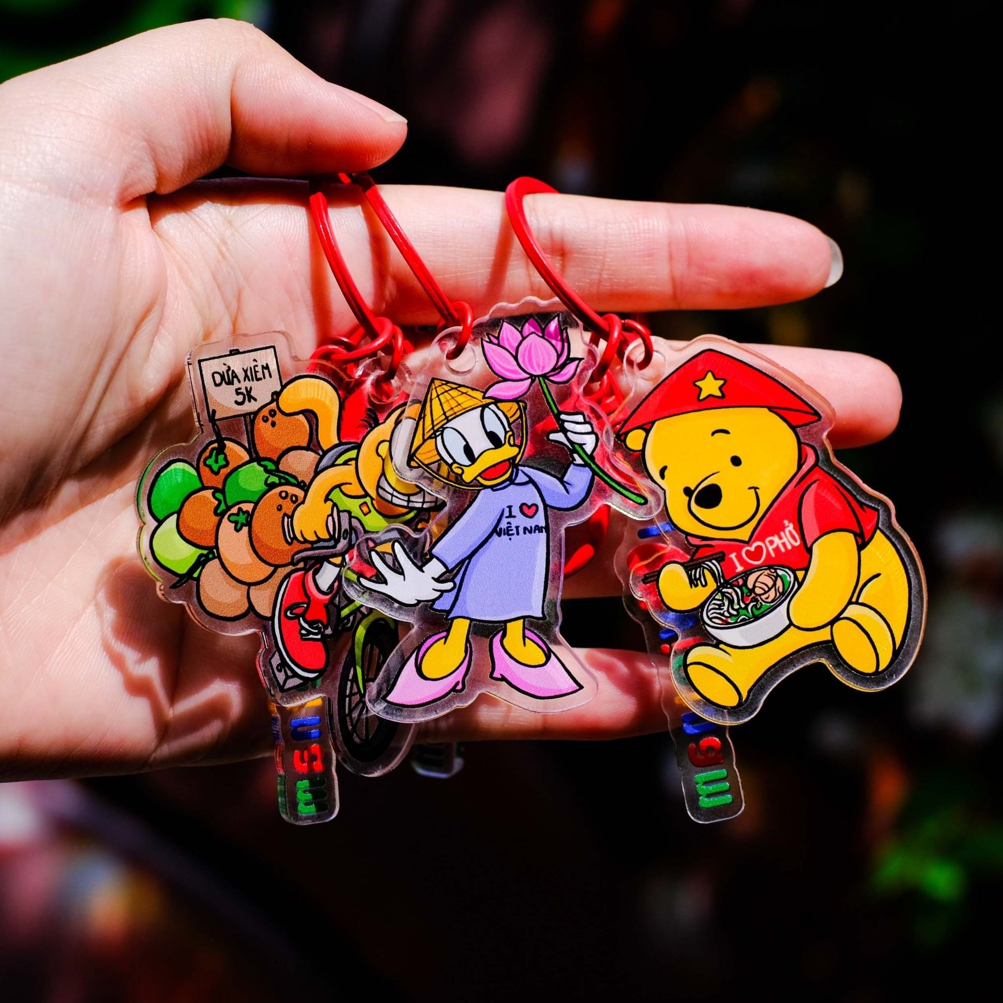 Friends in Vietnam - Acrylic Keychain