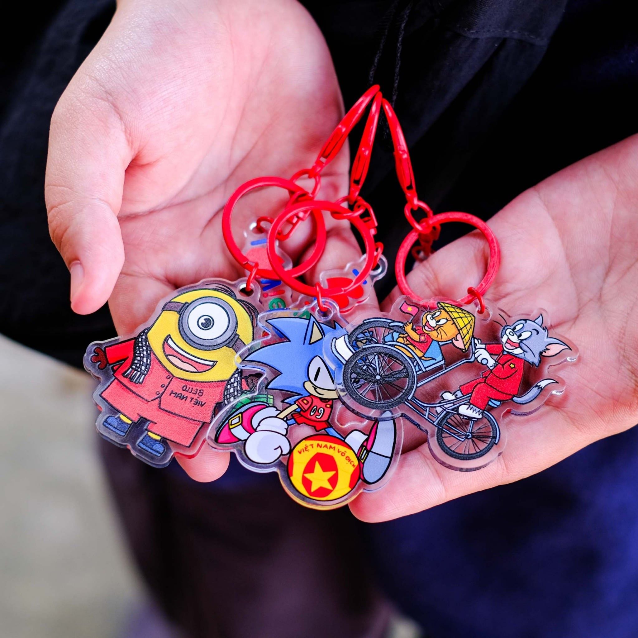 Friends in Vietnam - Acrylic Keychain