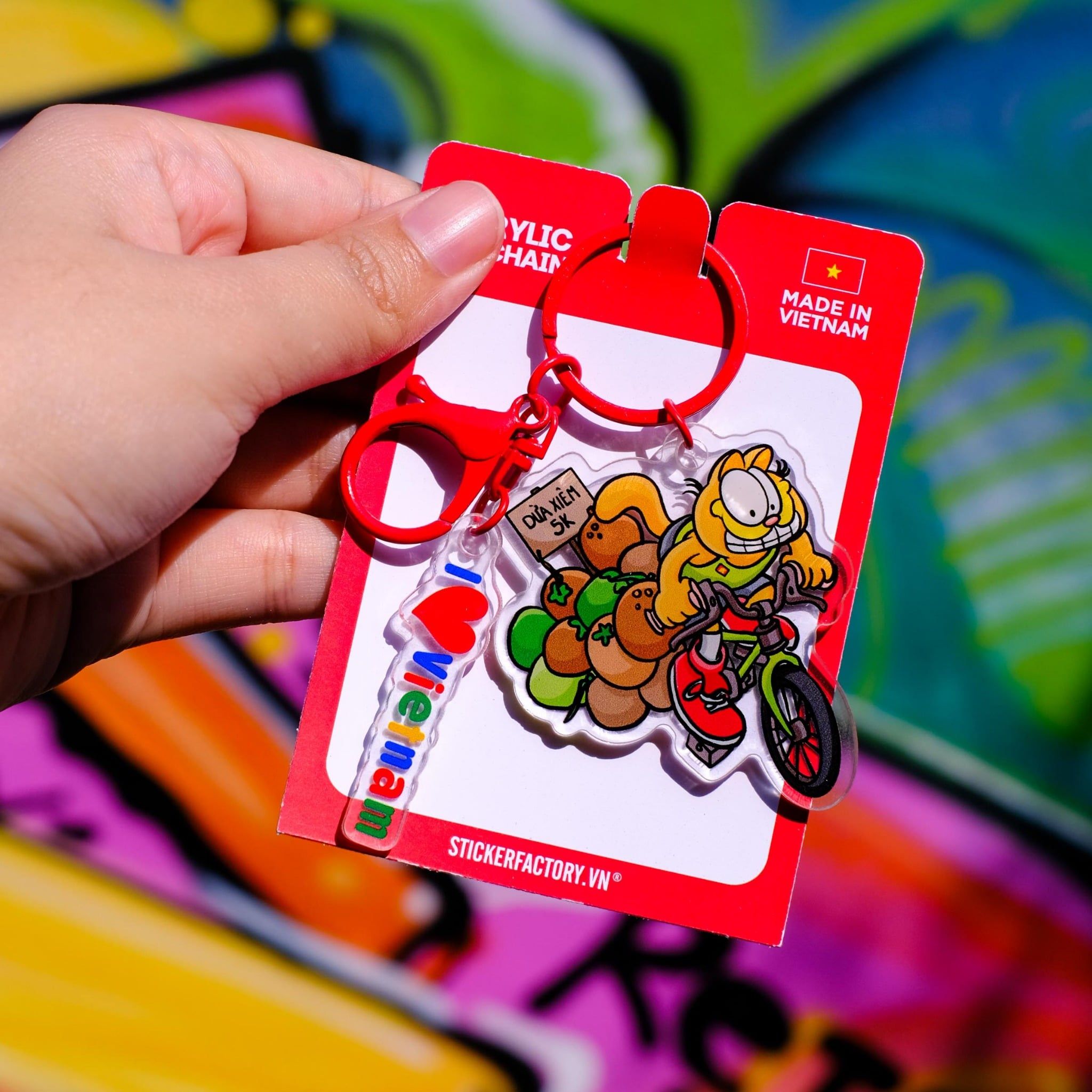 Friends in Vietnam - Acrylic Keychain