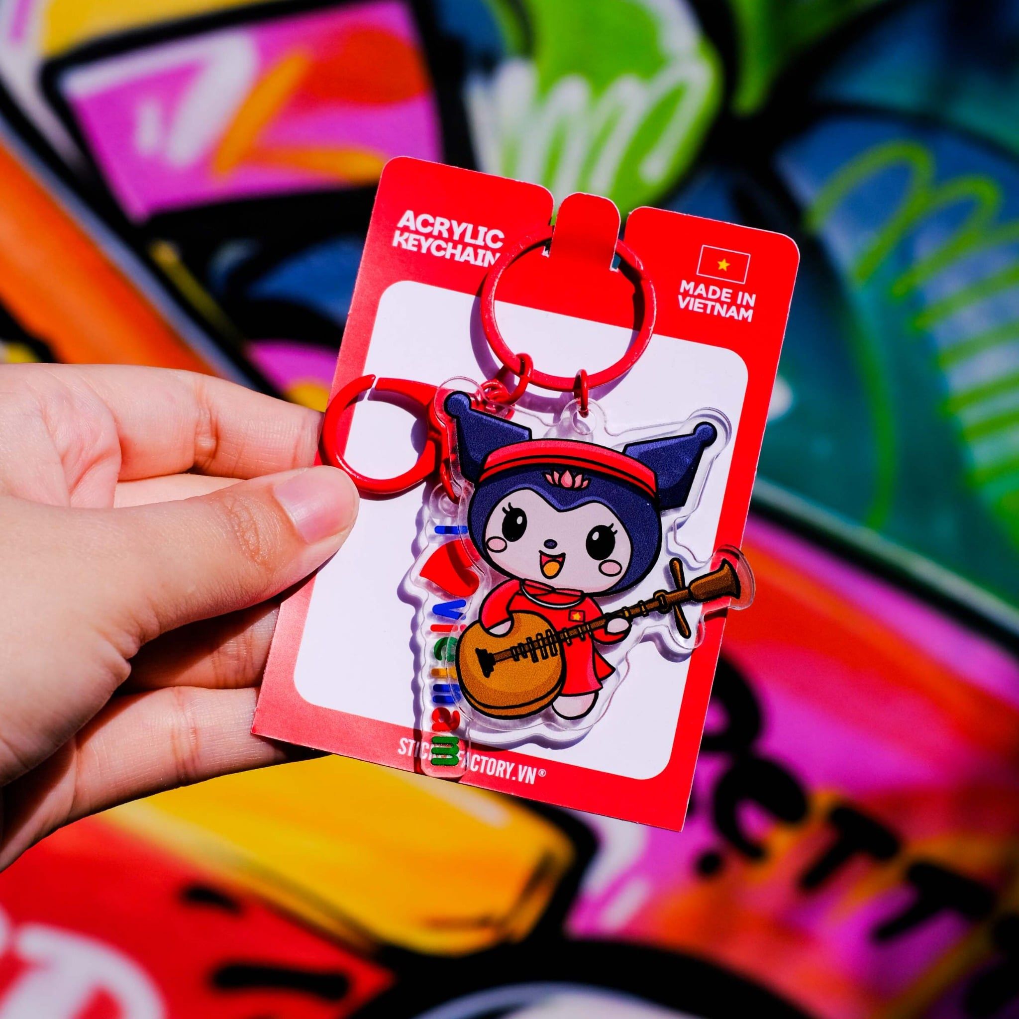 Friends in Vietnam - Acrylic Keychain