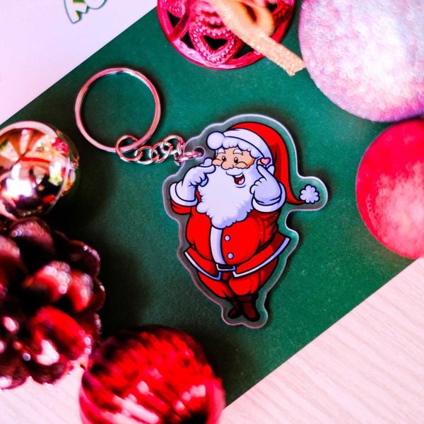  KC0048 Sweet Santa Noel - Móc khóa Acrylic Keychain 