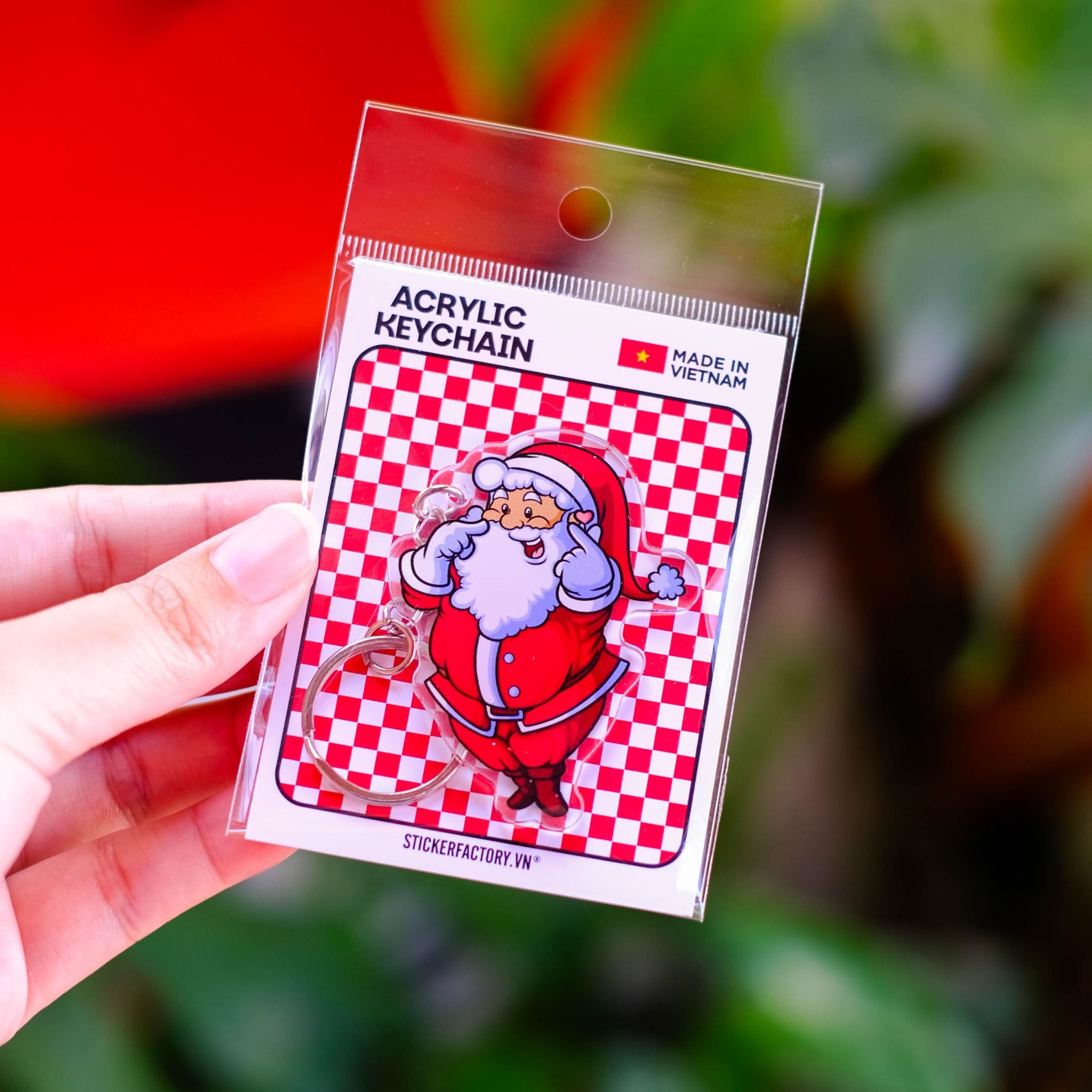 KC0048 Sweet Santa Noel - Móc khóa Acrylic Keychain