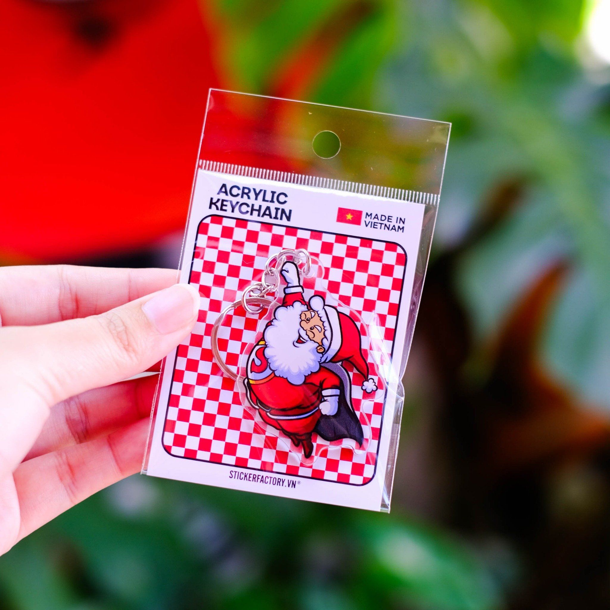 KC0046 Super Santa Noel - Móc khóa Acrylic Keychain