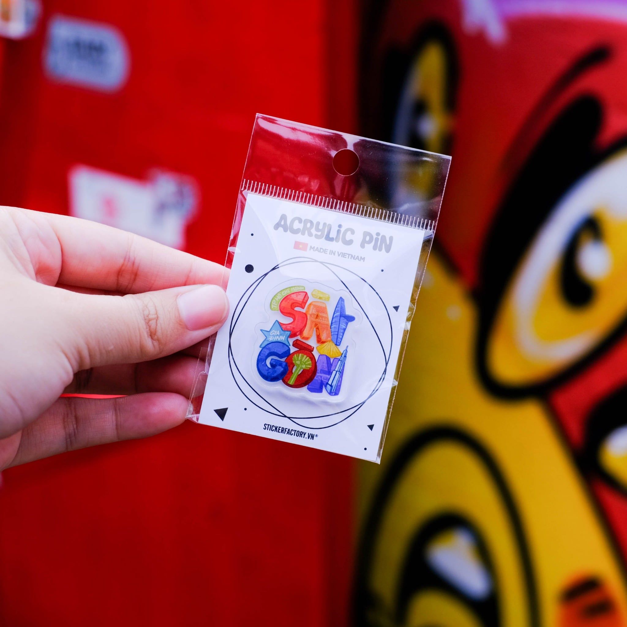 Acrylic Pin - Vietnam Icons Collection