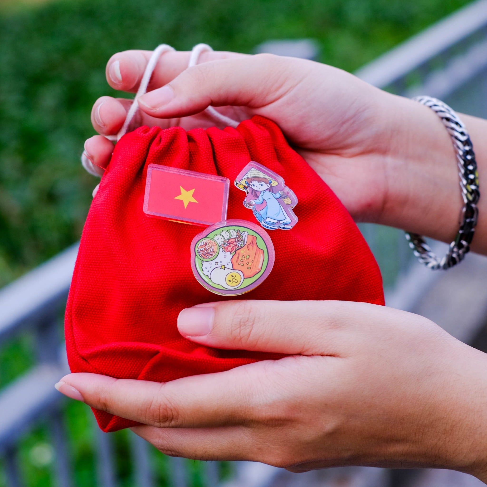 Acrylic Pin - Vietnam Icons Collection