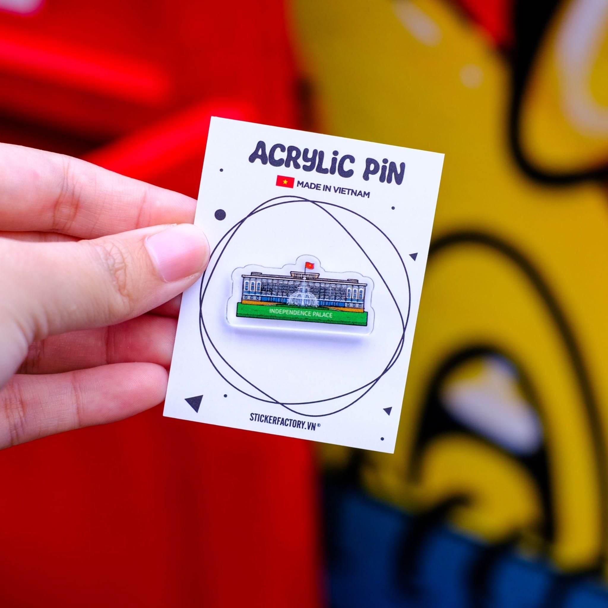 Acrylic Pin - Vietnam Icons Collection