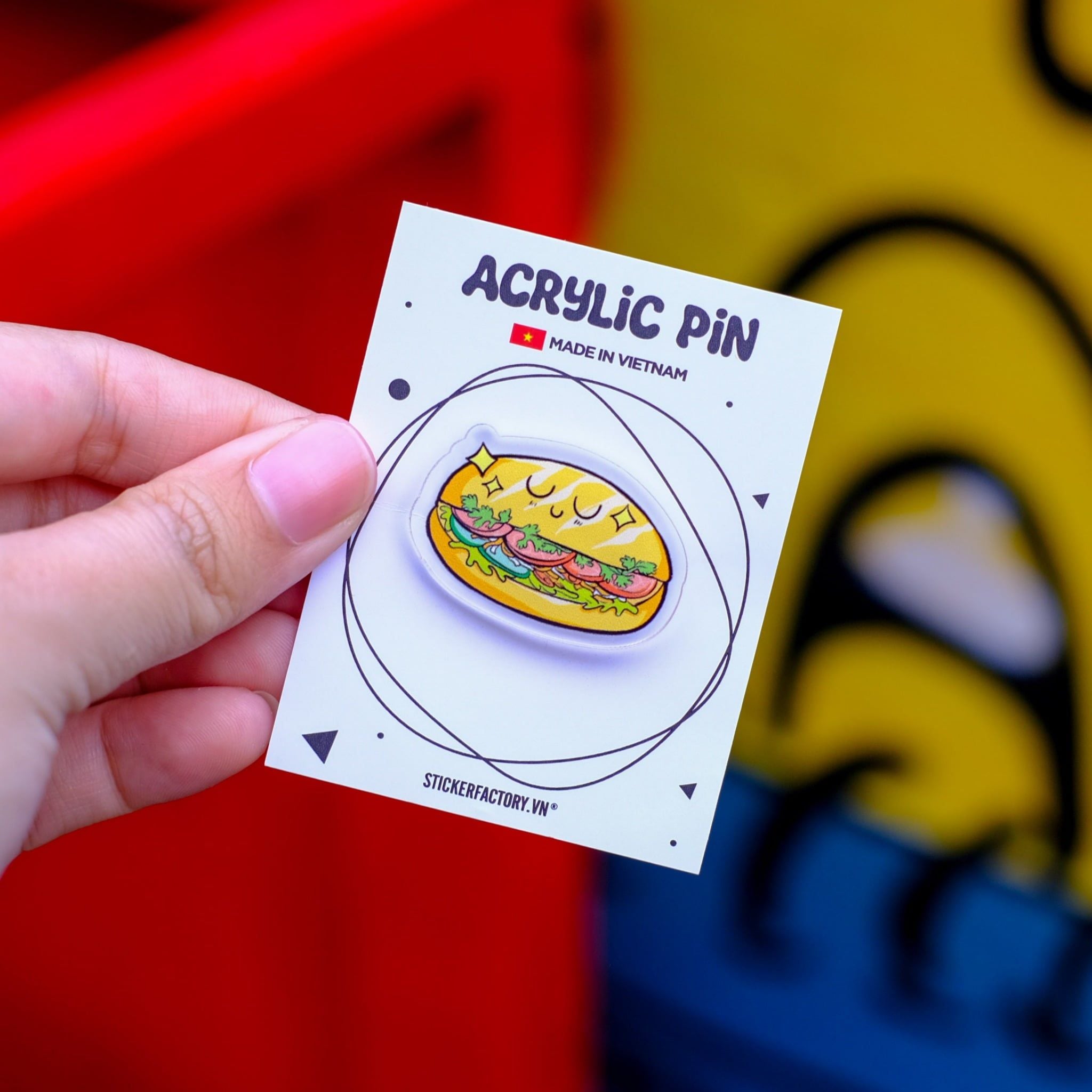 Acrylic Pin - Vietnam Icons Collection